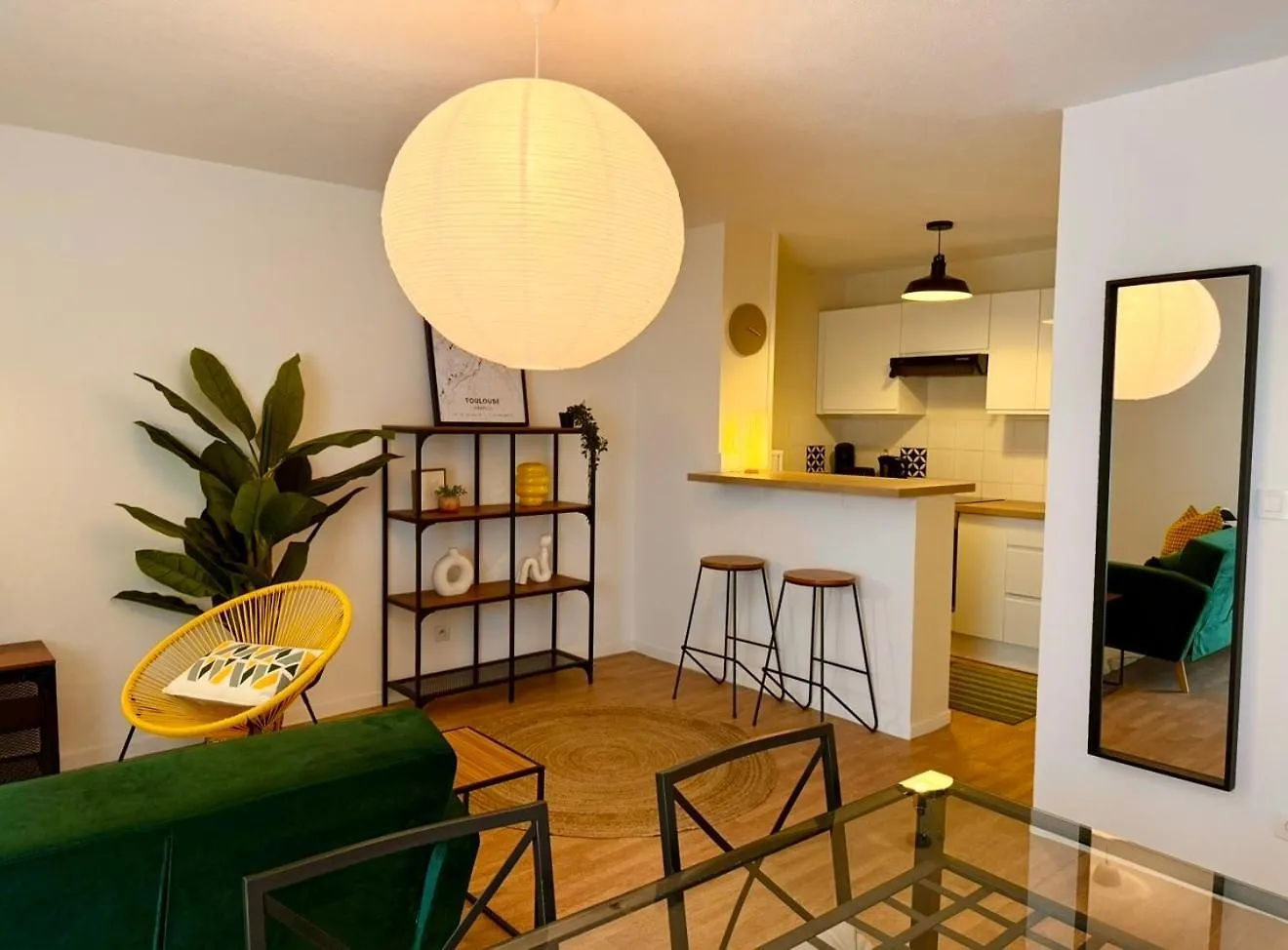 T2 Lumineux Cosy Avec Terrasse - Parking Privee & Metro Borderouge 5 Min - Proche Centre Ville טולוז
