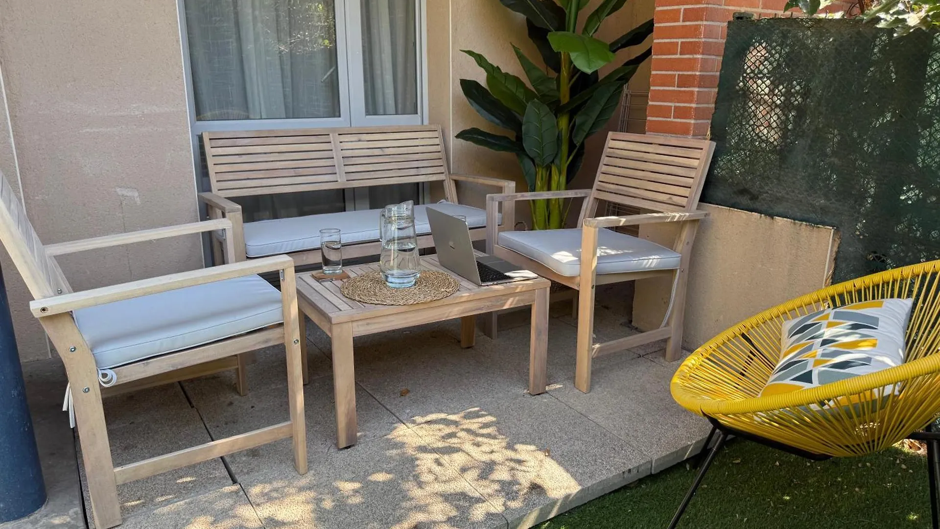 דירה T2 Lumineux Cosy Avec Terrasse - Parking Privee & Metro Borderouge 5 Min - Proche Centre Ville